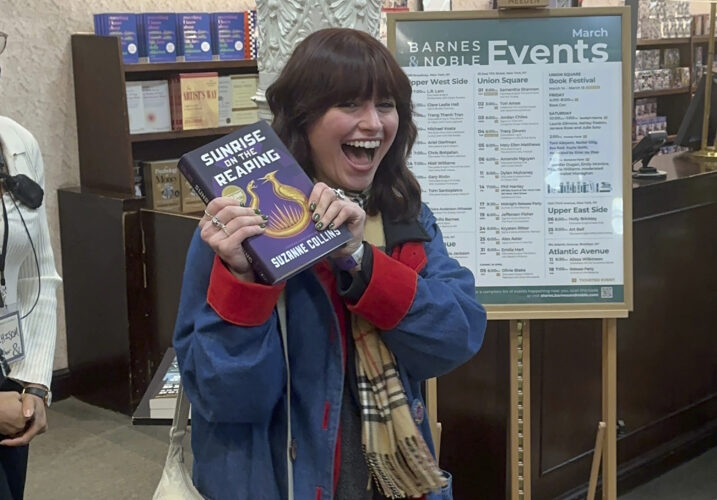‘Sunrise’ at midnight for fans celebrating release of new ‘Hunger Games’ novel